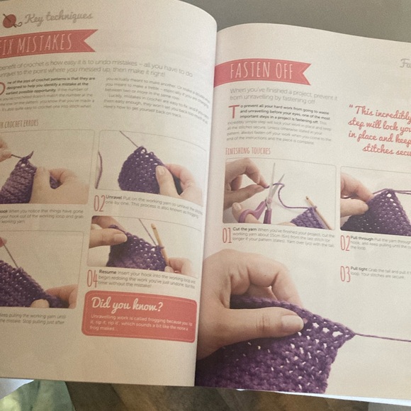 Simple Steps to Crochet Book - Picture 6 of 8